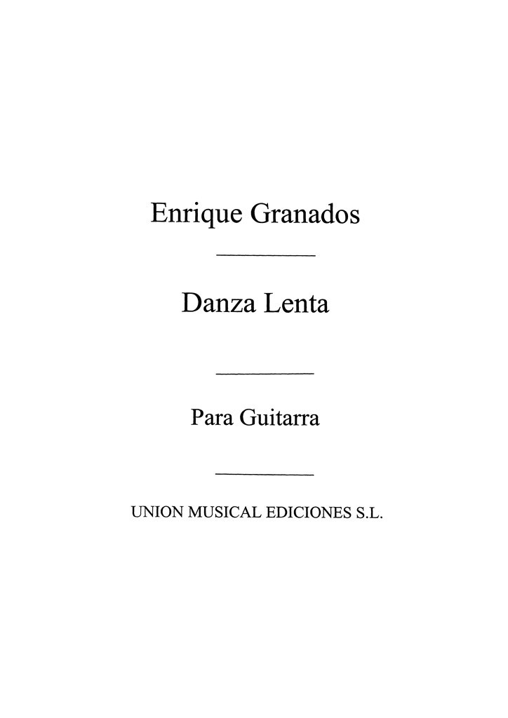 Danza Lenta